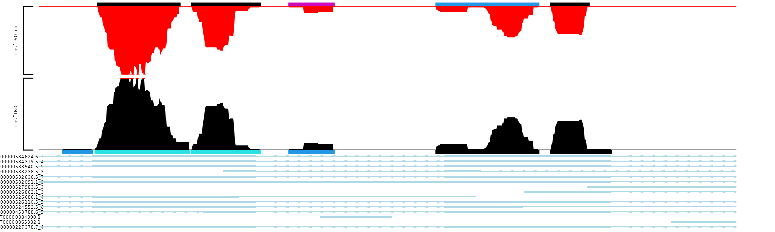 show called peaks in track