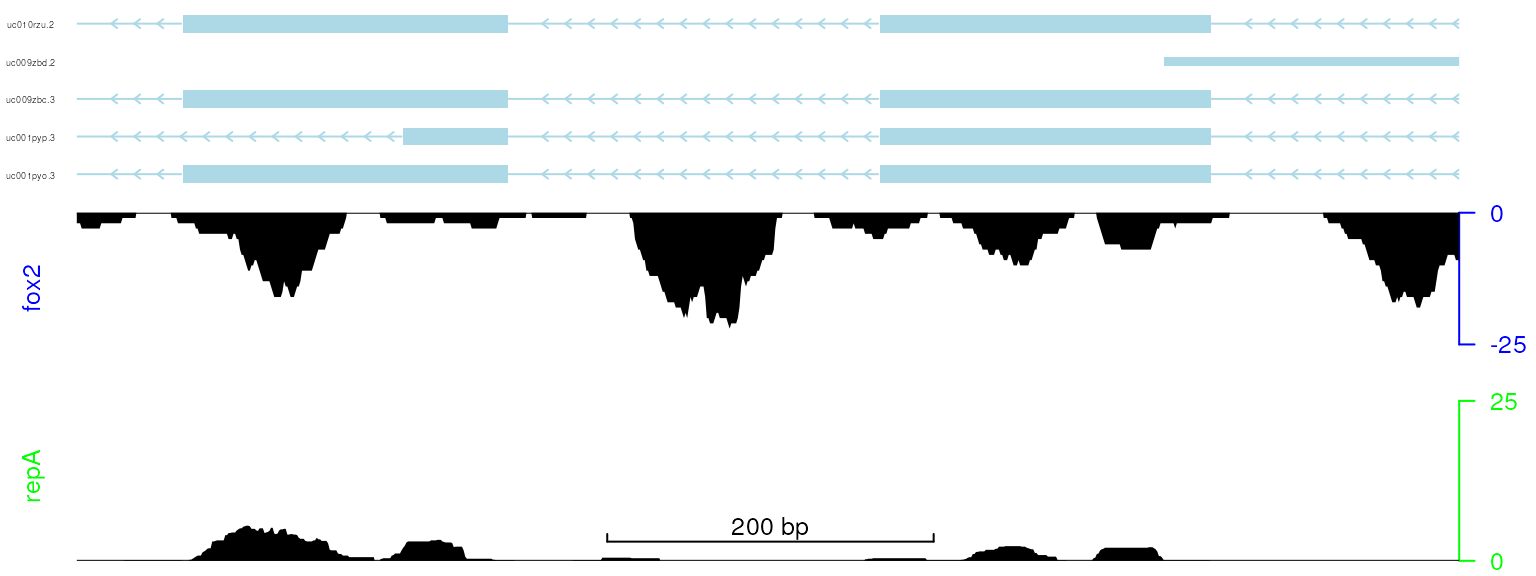 plot data with adjusted color and size of y-axis label